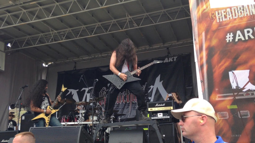David Paul Rockstar Mayhem Festival 2014